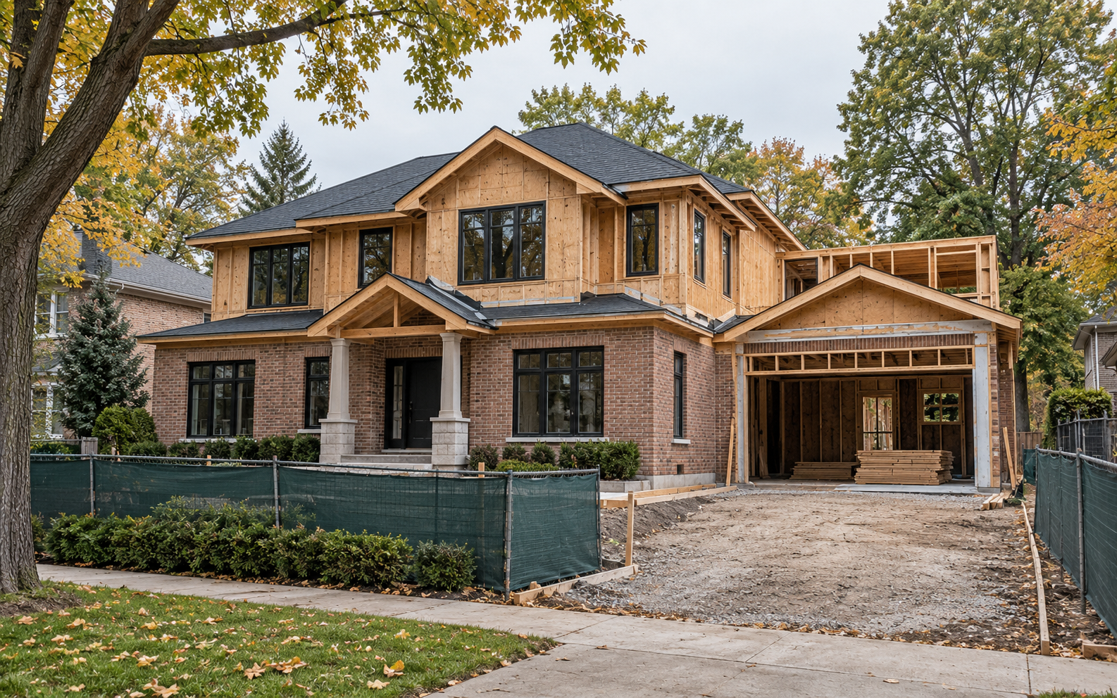 The Elmhurst Addition construction progress